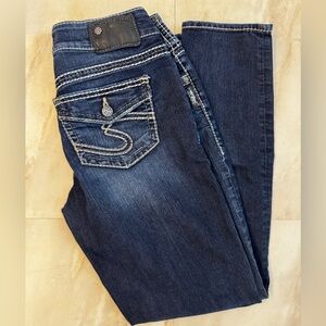 Silver Women’s Skinny Jeans